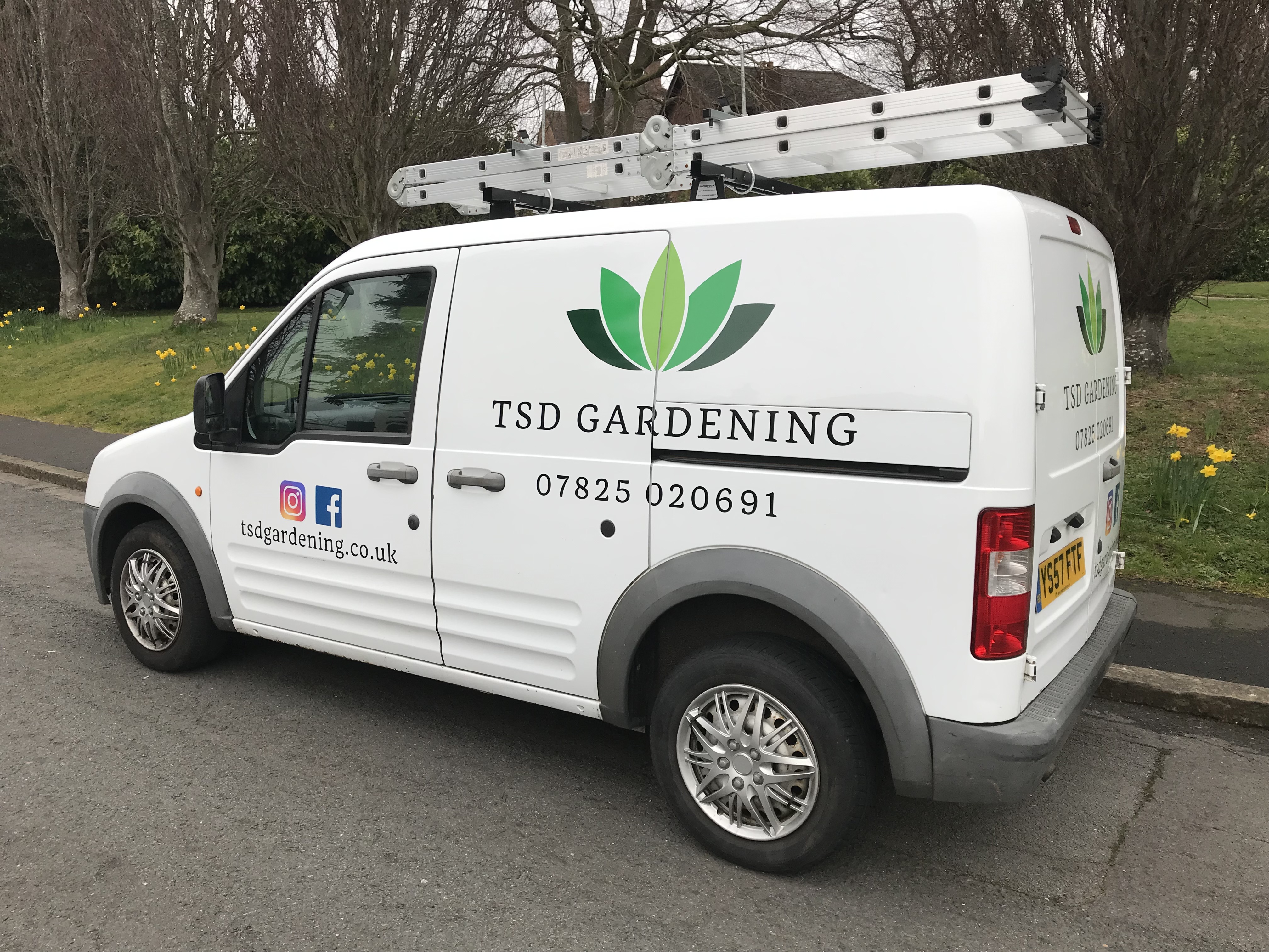 TSD Gardening - Our van